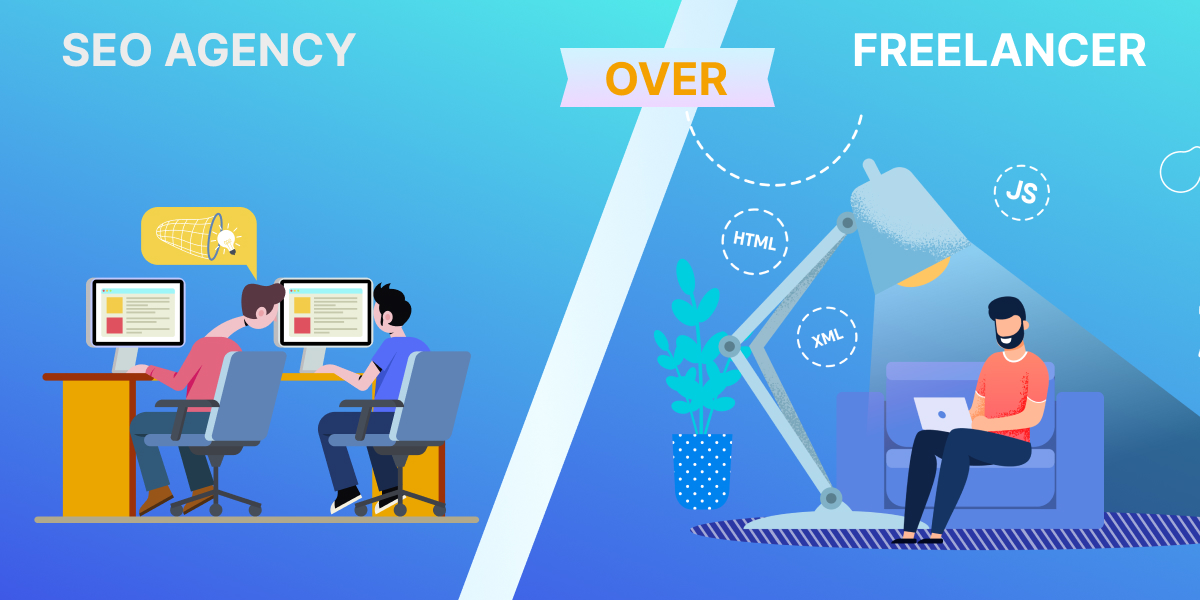 seo agency over freelancer