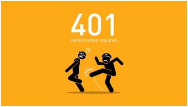 401 authorization required