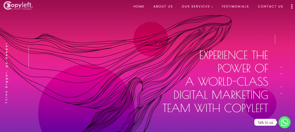 Copy Left Banner