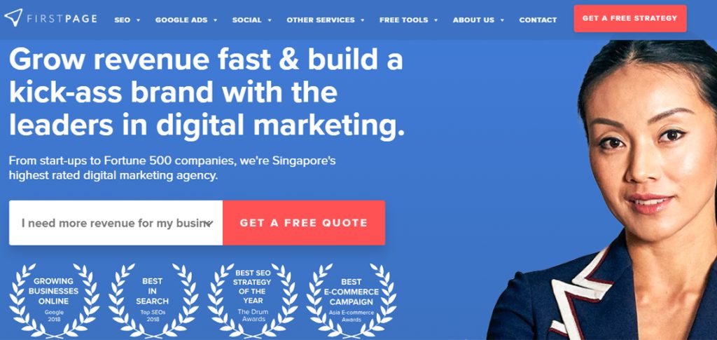 First Page agency
