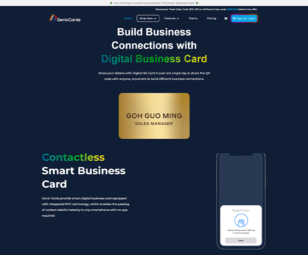 Case Study – Genic Cards