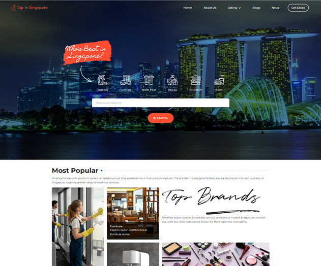 Case Study – Top In Singapore