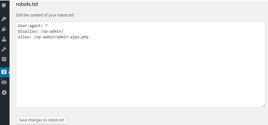 yoast robots.txt step 3